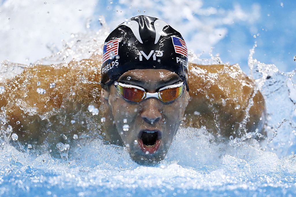 Michael Phelps at the Rio Olympics