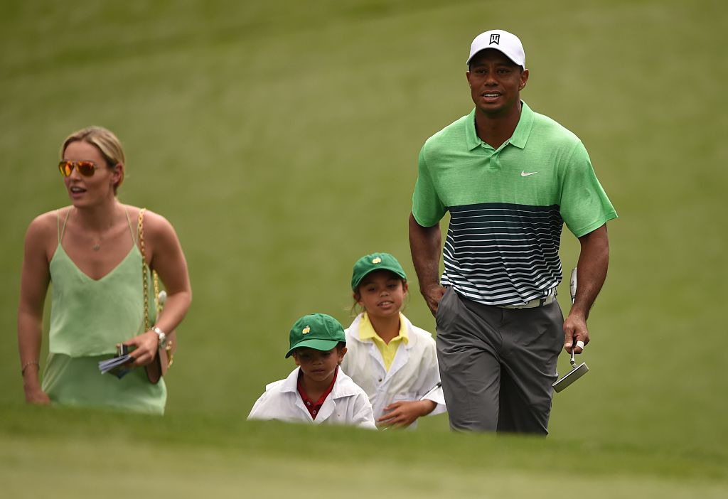 Tiger Woods, Lindsey Vonn and Woods' Children