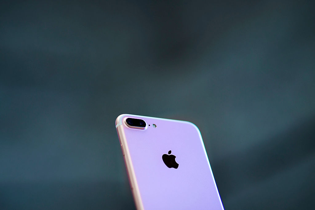 An Iphone 7 Plus with its new dual camera is displayed at Puerta del Sol Apple Store the day the company launches their Iphone 7 and 7 Plus An Iphone 7 Plus with its new dual camera is displayed at Puerta del Sol Apple Store the day the company launches their Iphone 7 and 7 Plus