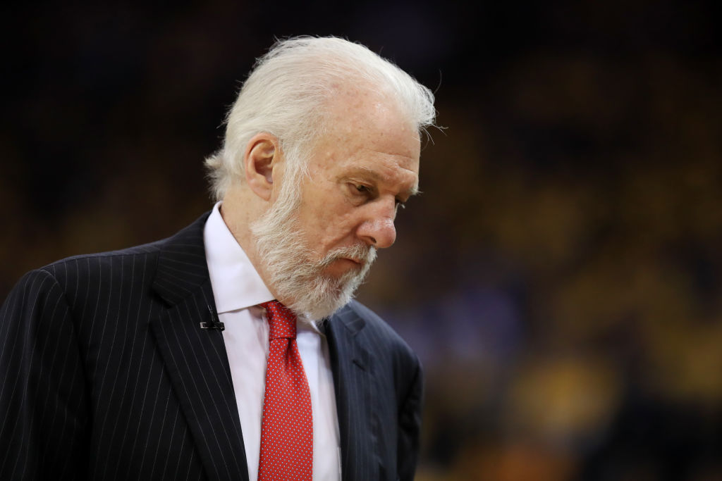 Gregg Popovich of the San Antonio Spurs Gregg Popovich of the San Antonio Spurs