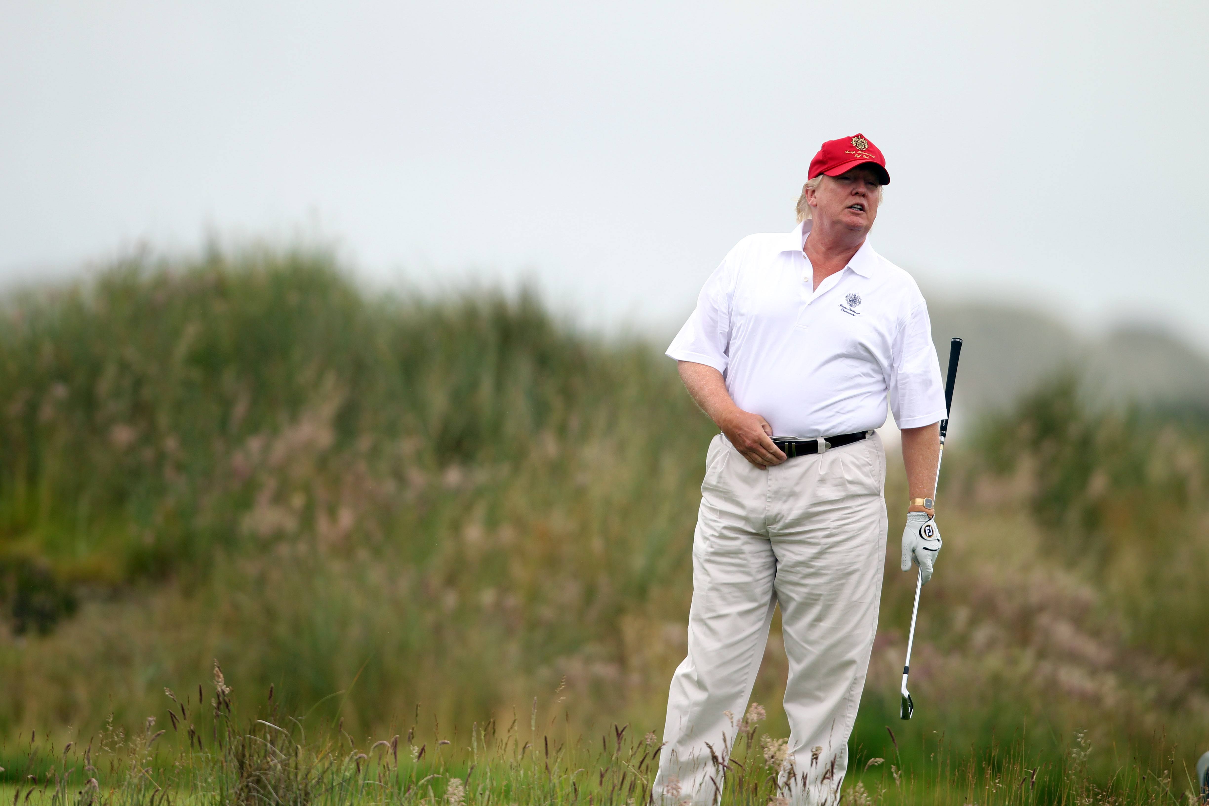Donald Trump plays enough golf to be considered an athlete.