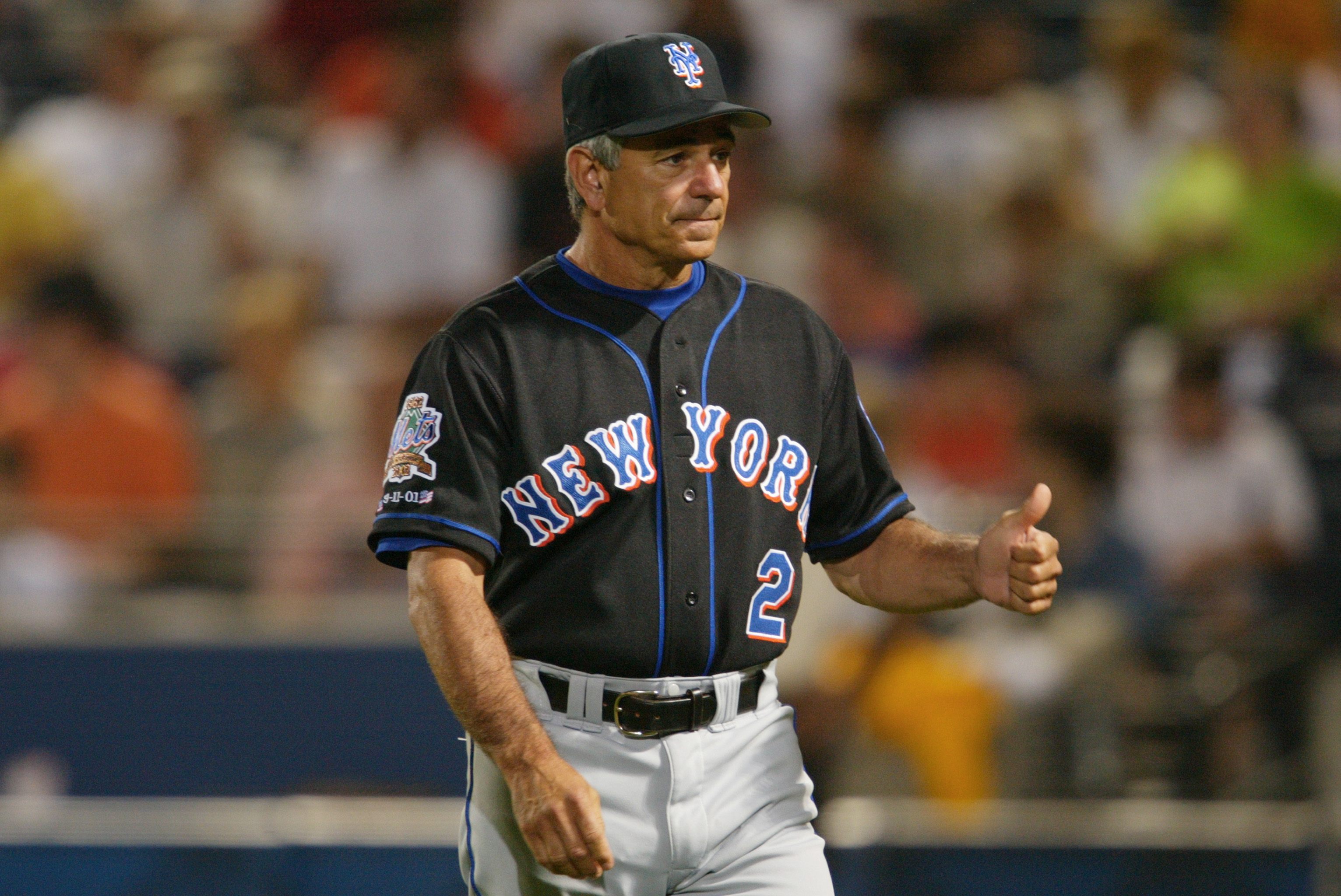 Bobby Valentine of the New York Mets. Bobby Valentine of the New York Mets.
