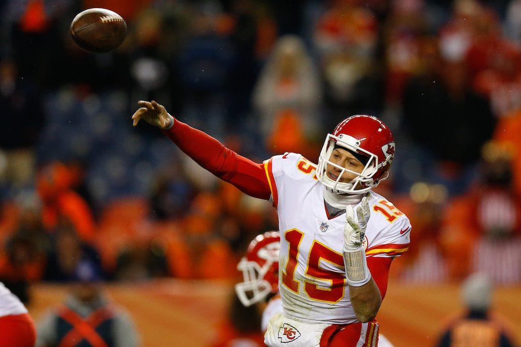 Quarterback Patrick Mahomes Patrick Mahomes