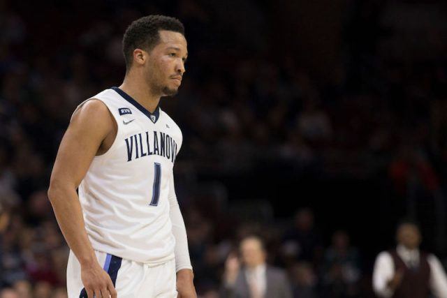 Jalen Brunson on the basketball court. Jalen Brunson on the basketball court.
