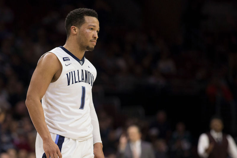 Jalen Brunson on the basketball court. Jalen Brunson on the basketball court.