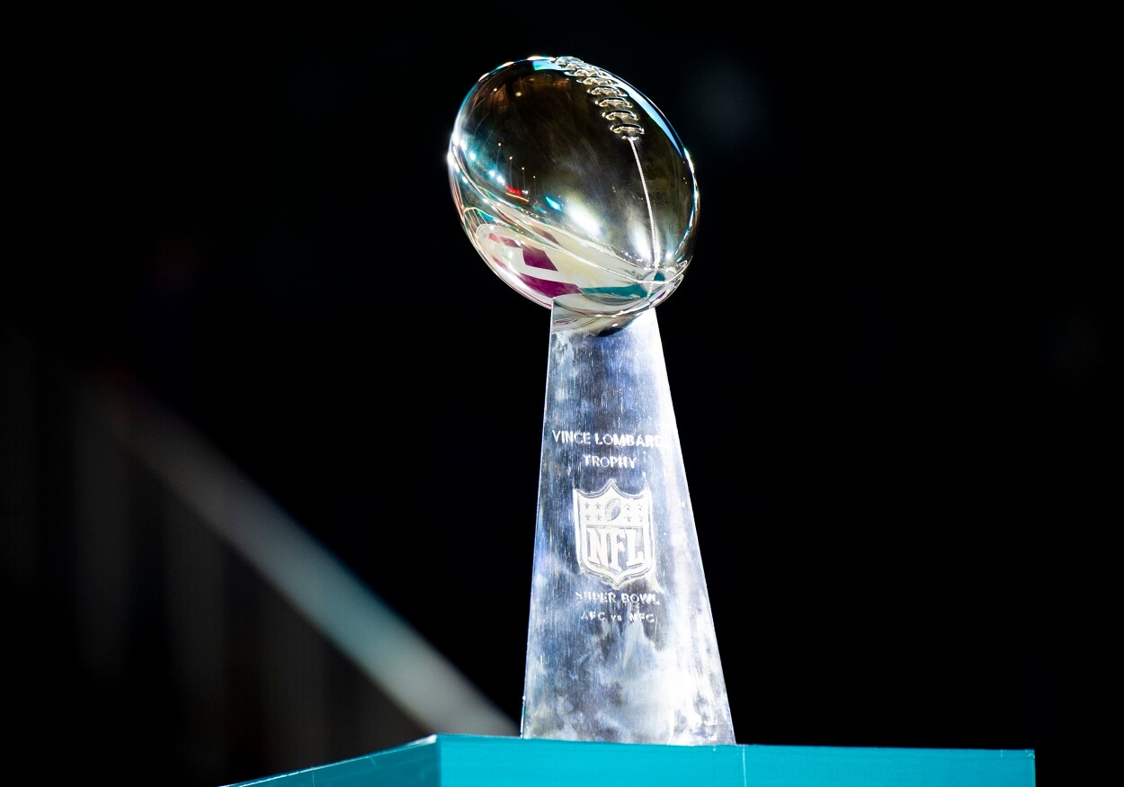 A look at the NFL Super Bowl Vince Lombardi Trophy