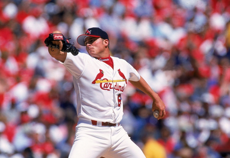 Rick Ankiel #66 of the St. Louis Cardinals