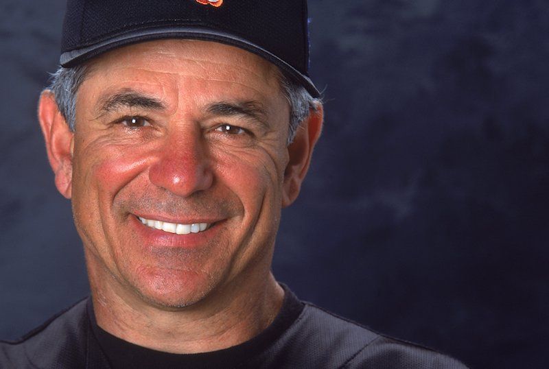 Bobby Valentine smiling. Bobby Valentine smiling.