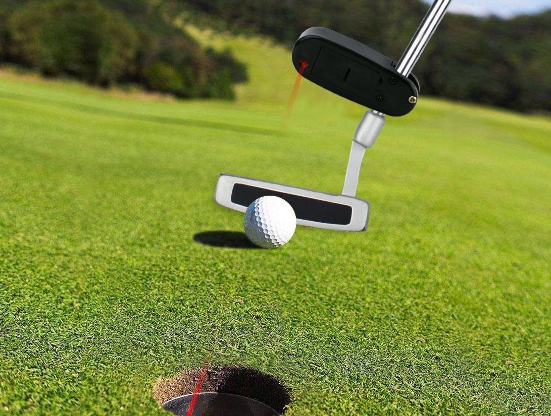 Laser putting aid
