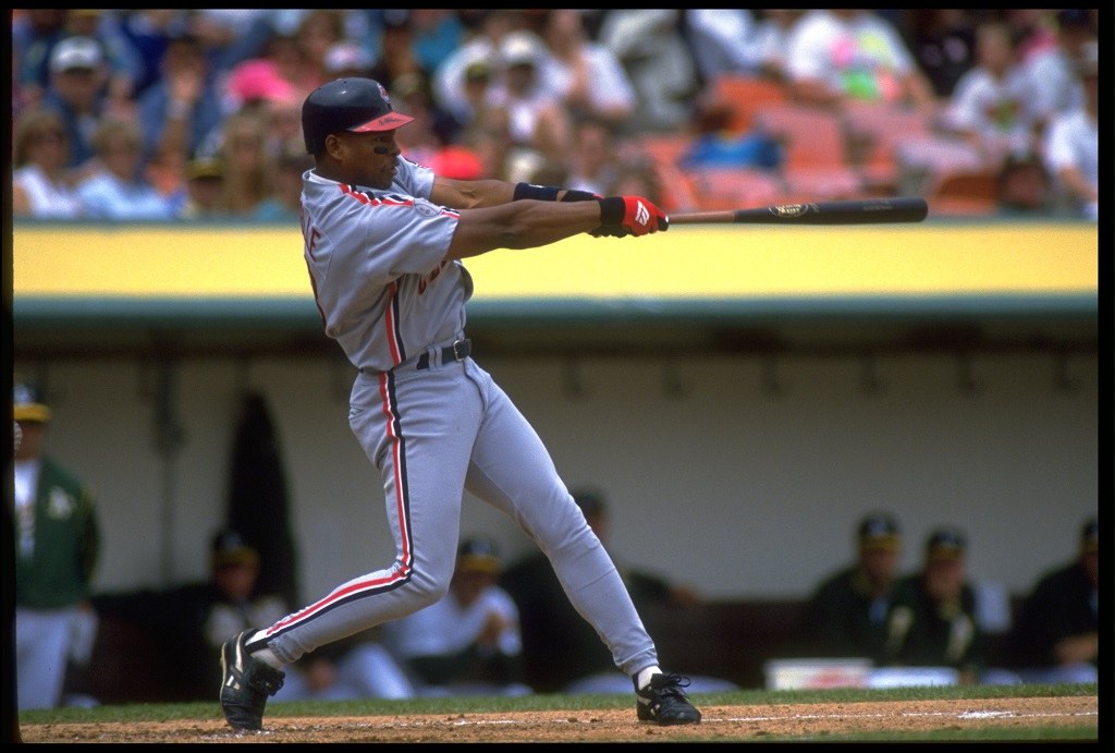 Cleveland Indians outfielder Albert Belle Cleveland Indians outfielder Albert Belle