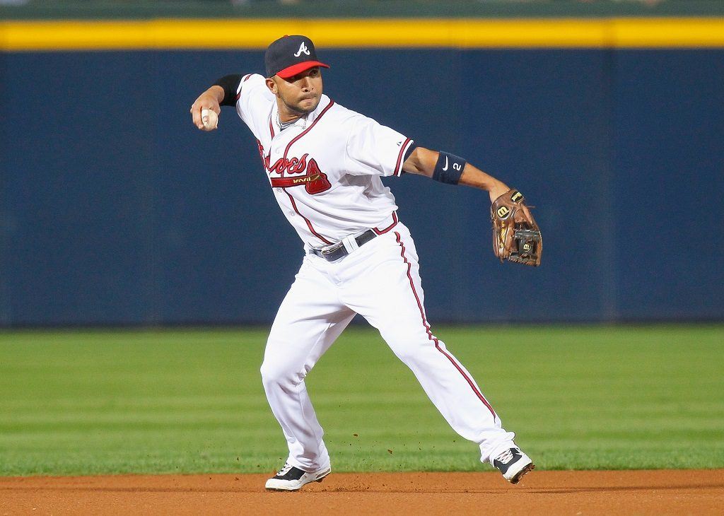 Atlanta Braves' shortstop Alex Gonzalez Atlanta Braves' shortstop Alex Gonzalez