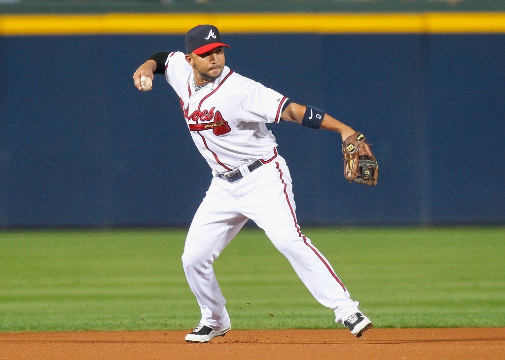 Atlanta Braves' shortstop Alex Gonzalez Atlanta Braves' shortstop Alex Gonzalez