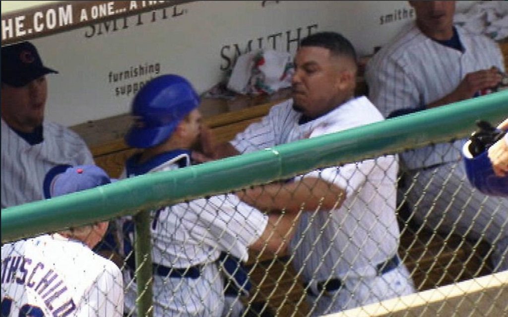 Sweet Lou wasn't the only one who fought with Carlos Zambrano