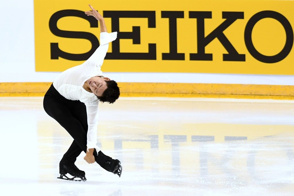 Olympic figure skater Denis Ten Olympic figure skater Denis Ten