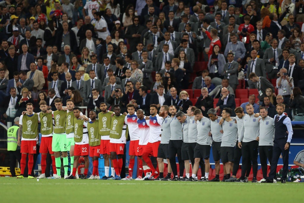 Round of 16 match between Colombia and England Round of 16 match between Colombia and England