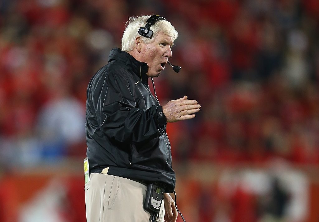 George O'Leary while coaching Central Florida