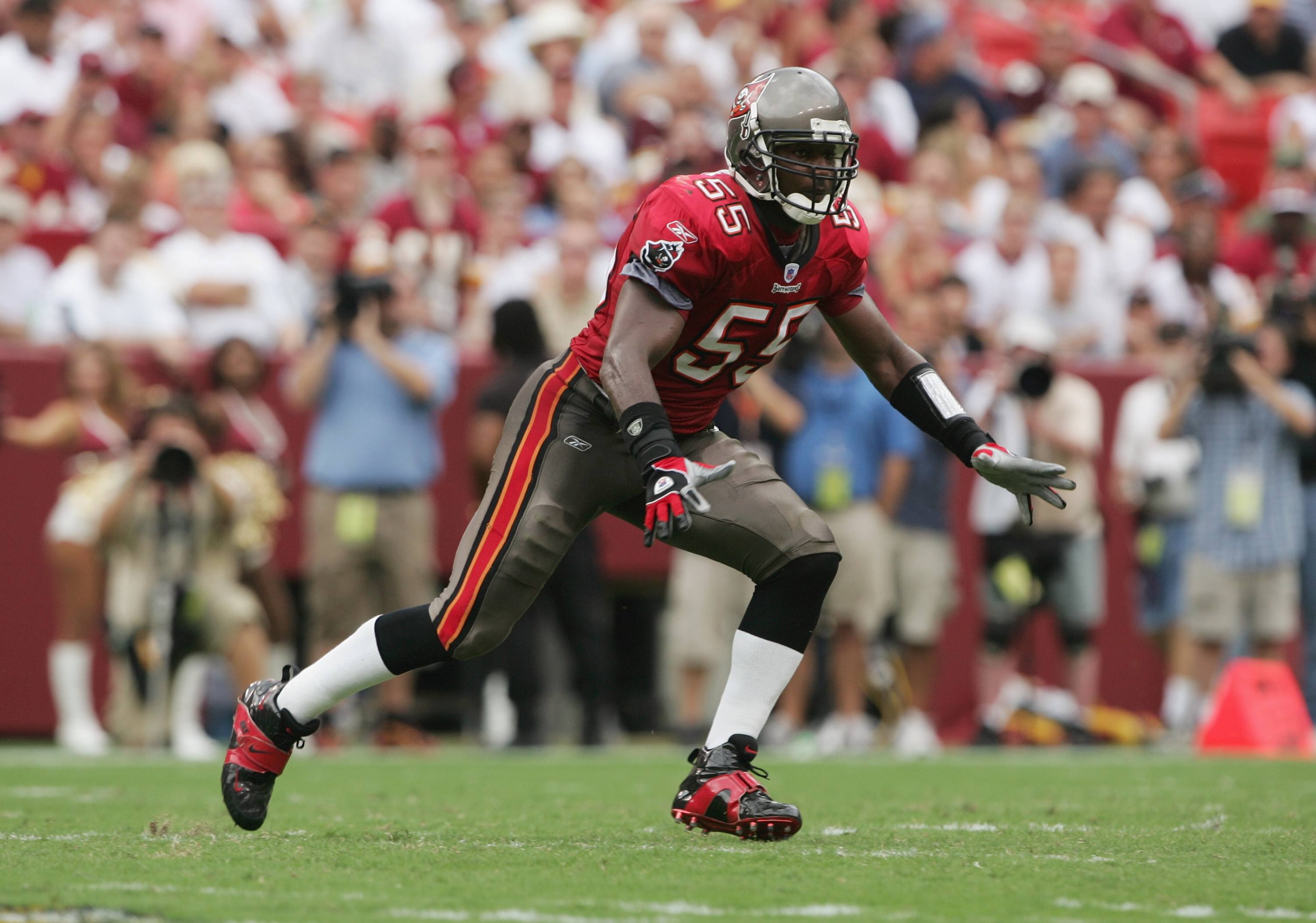 Derrick Brooks is one of the greatest NFL linebackers ever