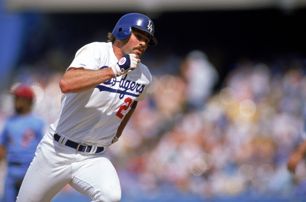 Los Angeles Dodgers outfielder Kirk Gibson Los Angeles Dodgers outfielder Kirk Gibson