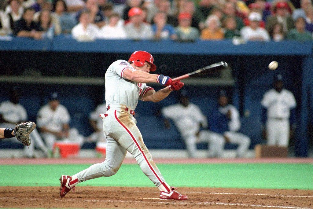 Philadelphia Phillies' outfielder Lenny Dykstra Philadelphia Phillies' outfielder Lenny Dykstra