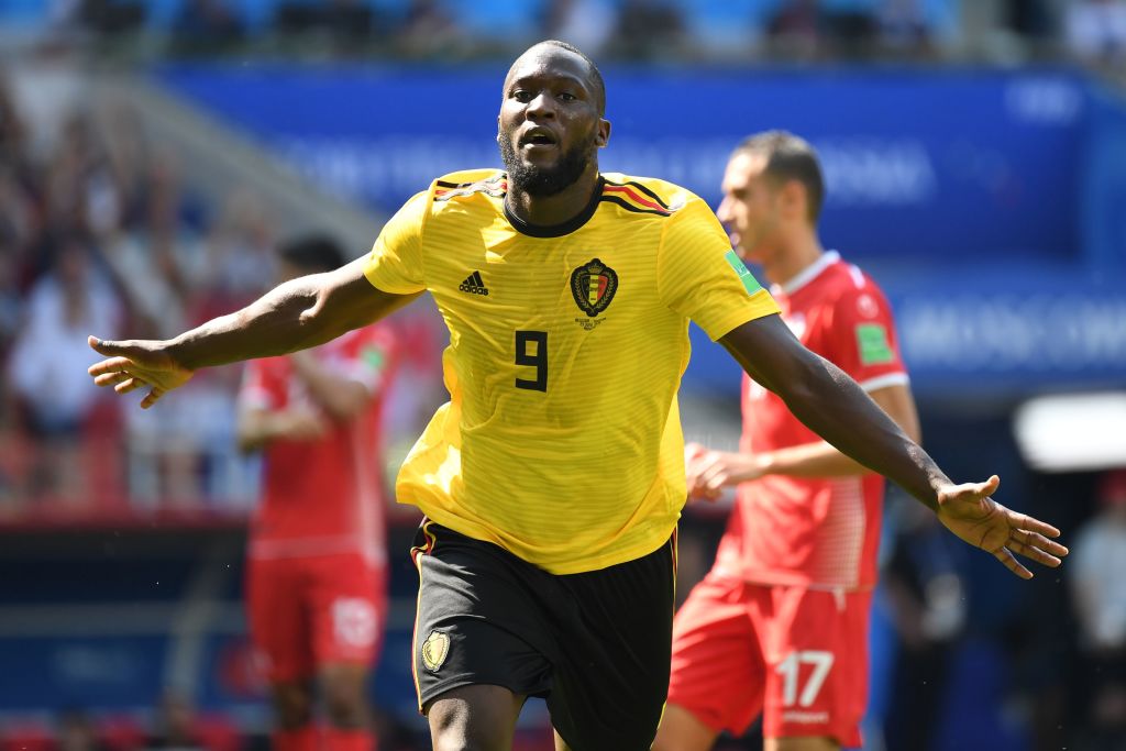 Belgium soccer player Romelu Lukaku