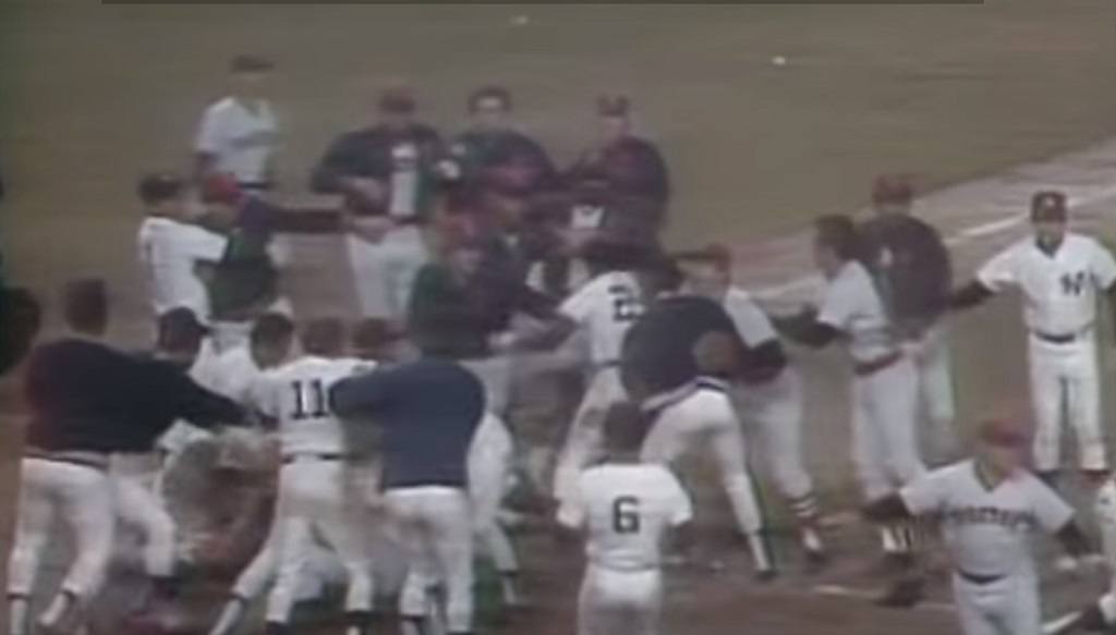 The Red Sox and Yankees cleared the benches after a collision at home plate The Red Sox and Yankees cleared the benches after a collision at home plate