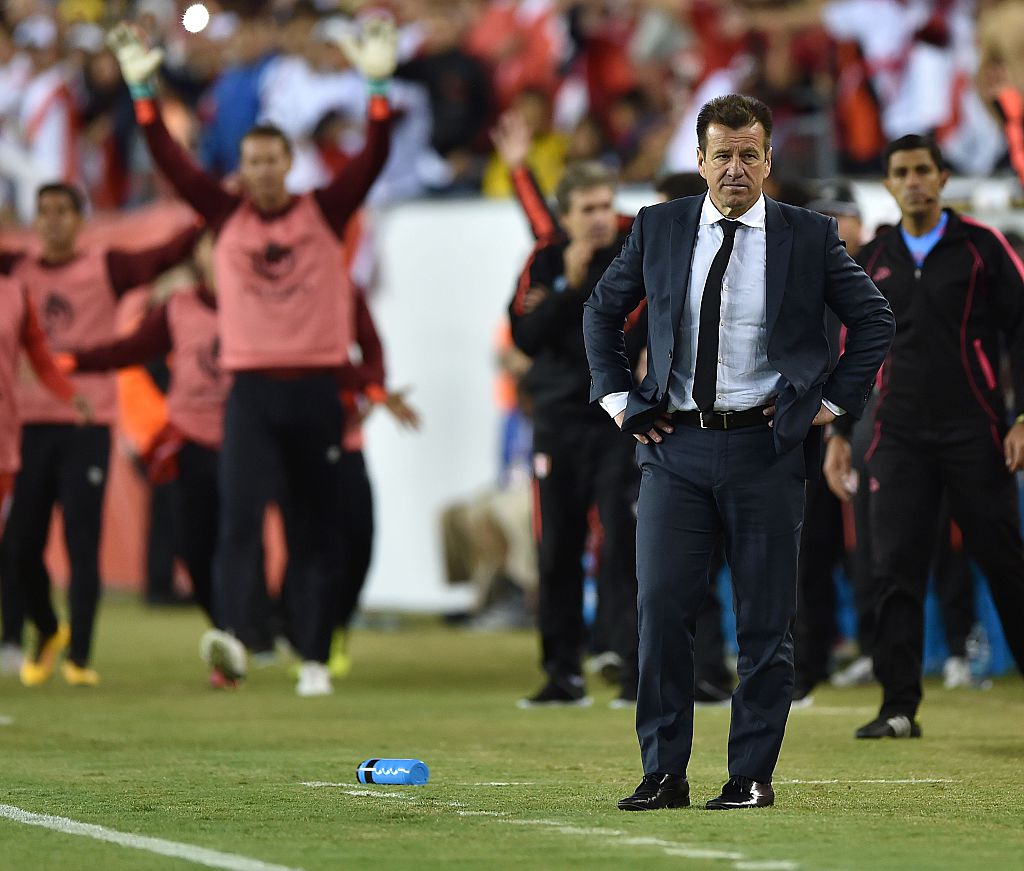 Brazil soccer coach Dunga was a former player