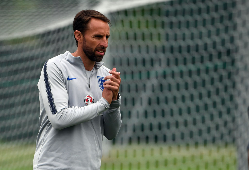 England soccer coach Gareth Southgate