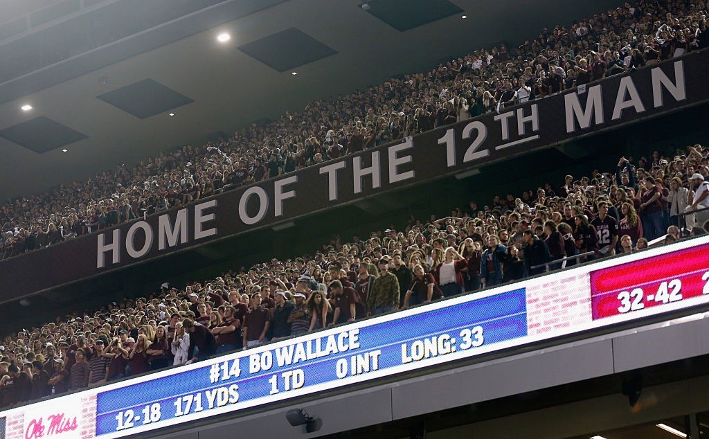 Aggies fans pack into the seats at Kyle Field Aggies fans pack into the seats at Kyle Field