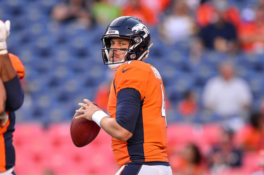 Case Keenum signed a big deal with the Denver Broncos before the 2018 season.