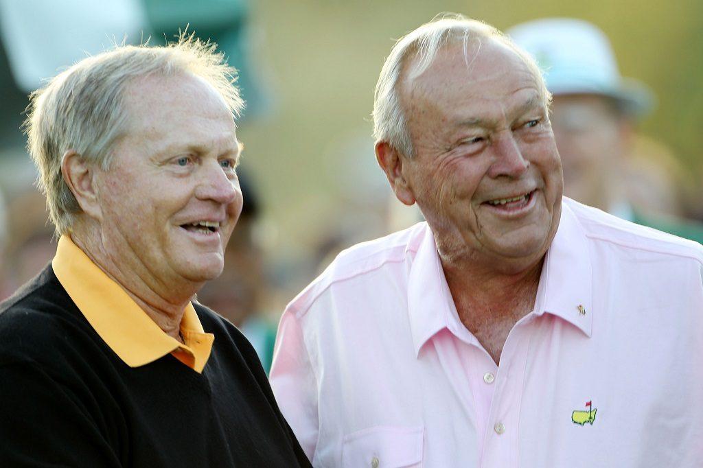 Jack Nicklaus et Arnold Palmer