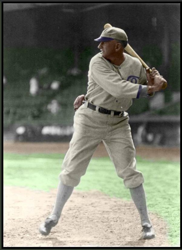 Colorized photo of Shoeless Joe Jackson Colorized photo of Shoeless Joe Jackson