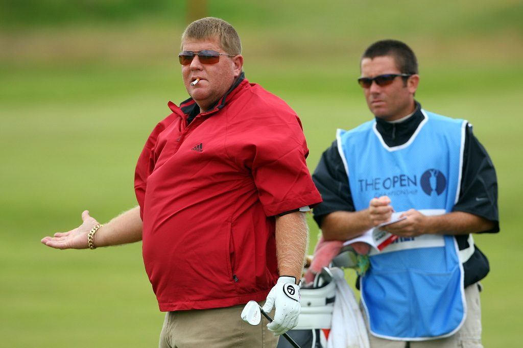 John Daly at the 2008 British Open
