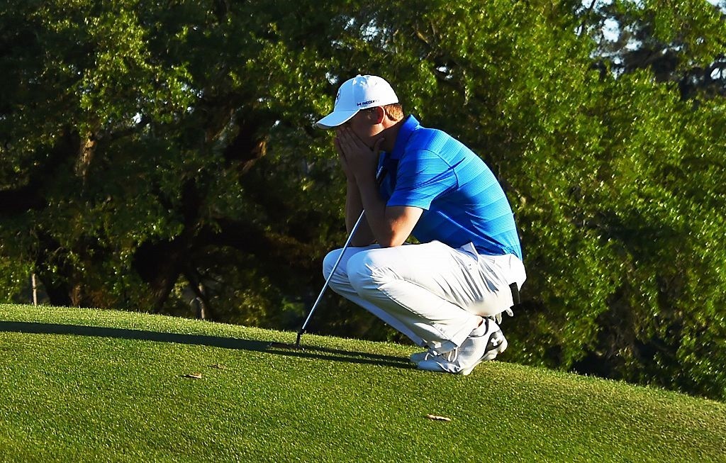Jordan Spieth at The Masters in 2016