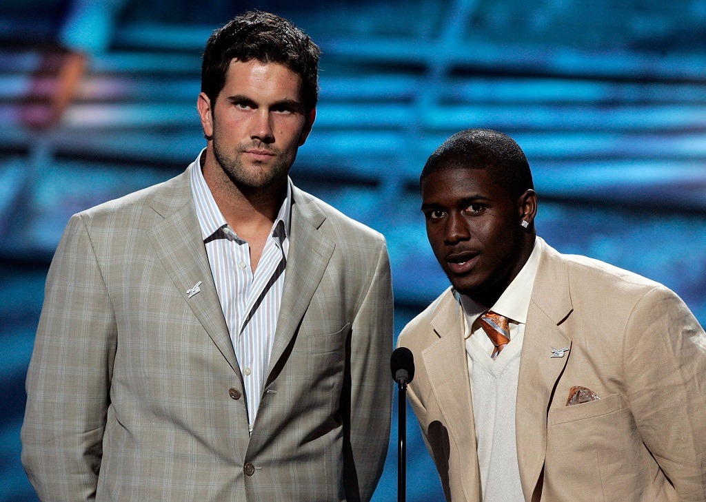 Matt Leinart and Reggie Bush at the 2006 ESPY Awards Matt Leinart and Reggie Bush at the 2006 ESPY Awards