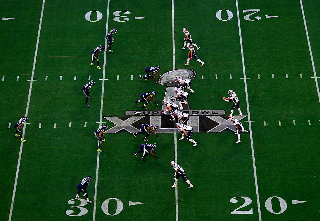 NFL hash marks are closer together than they are in college football