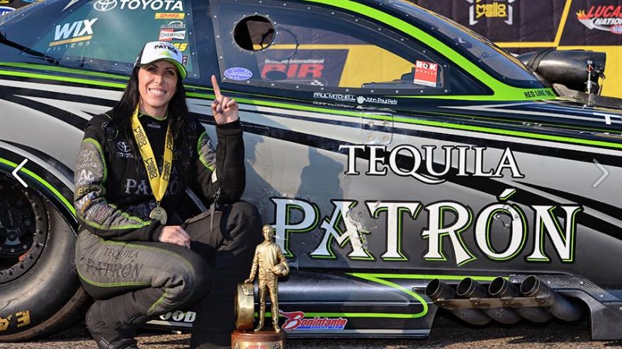 Drag racer Alexis DeJoria