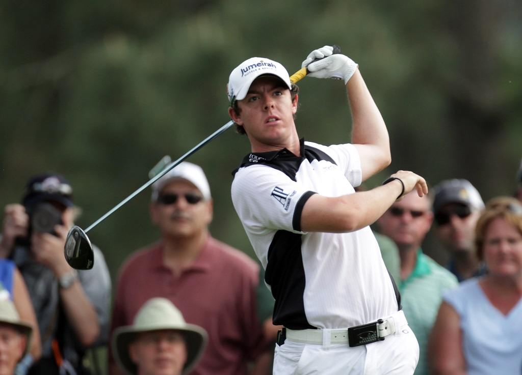 Rory McIlroy at The Masters in 2011