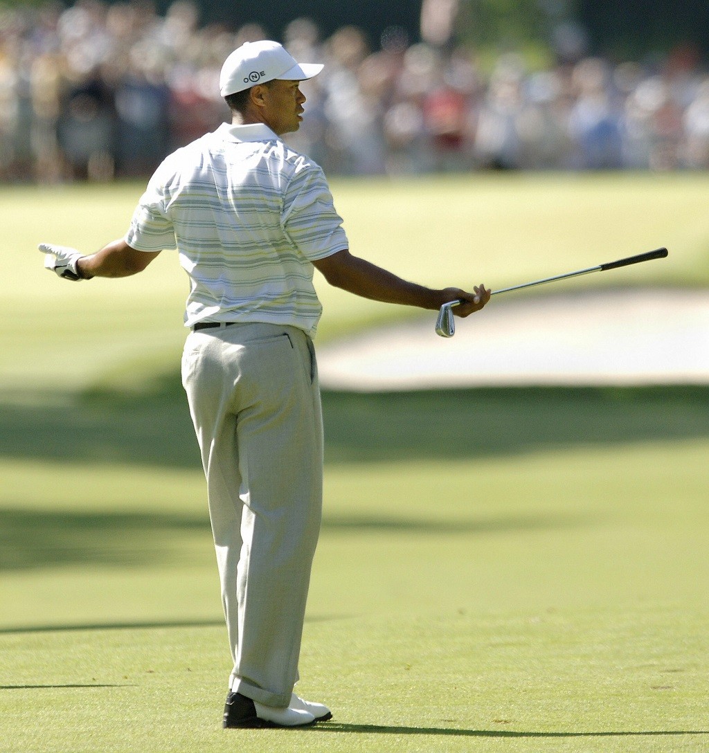 Tiger Woods at the U.S. Open in 2006