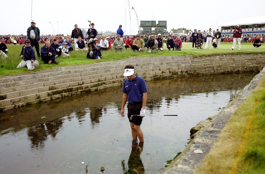 Jean van de Velde at the British Open in 1999