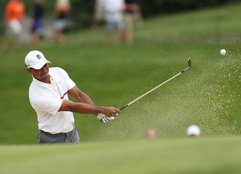 Tiger Woods at The Memorial Tournament in 2015