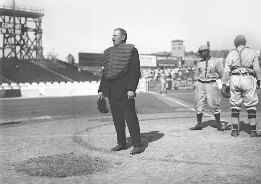 National League umpire Cy Rigler circa 1911