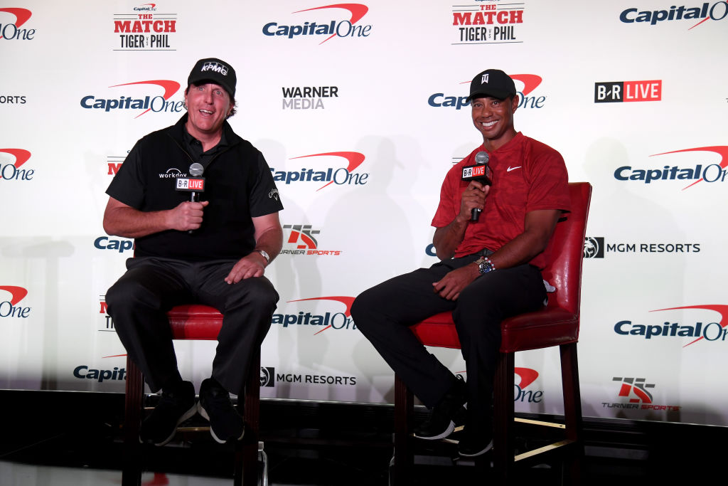 Here's How Much Tiger Woods and Phil Mickelson Bet on Their Golf Match