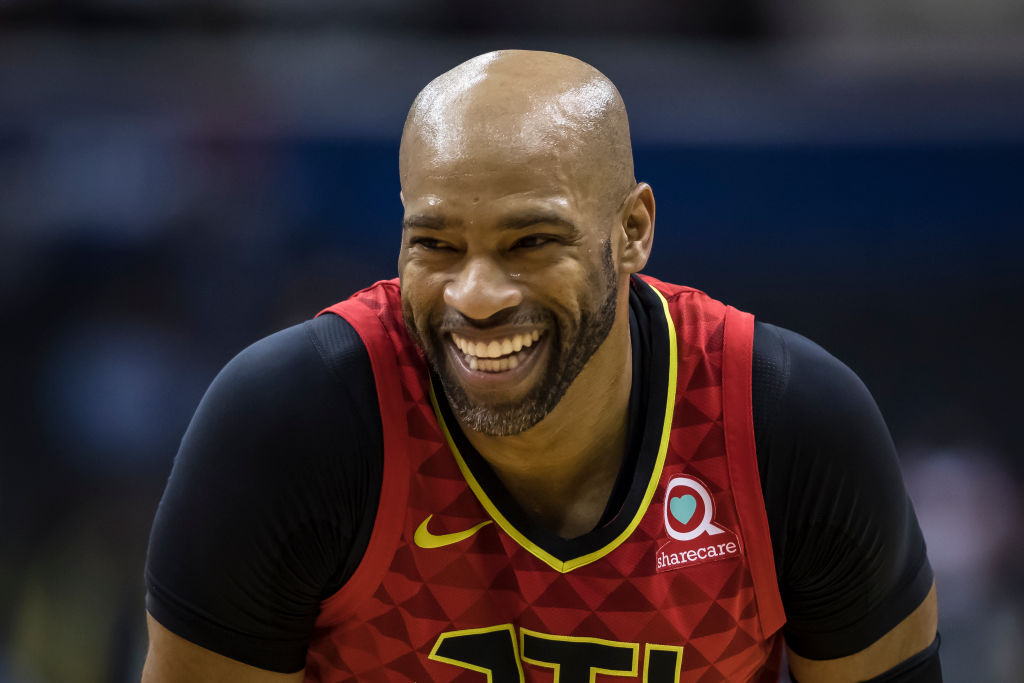 NBA player Vince Carter