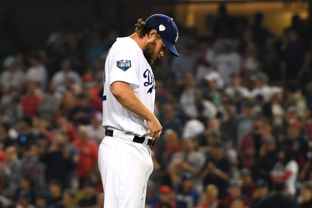 The numbers indicate Clayton Kershaw is starting to regress