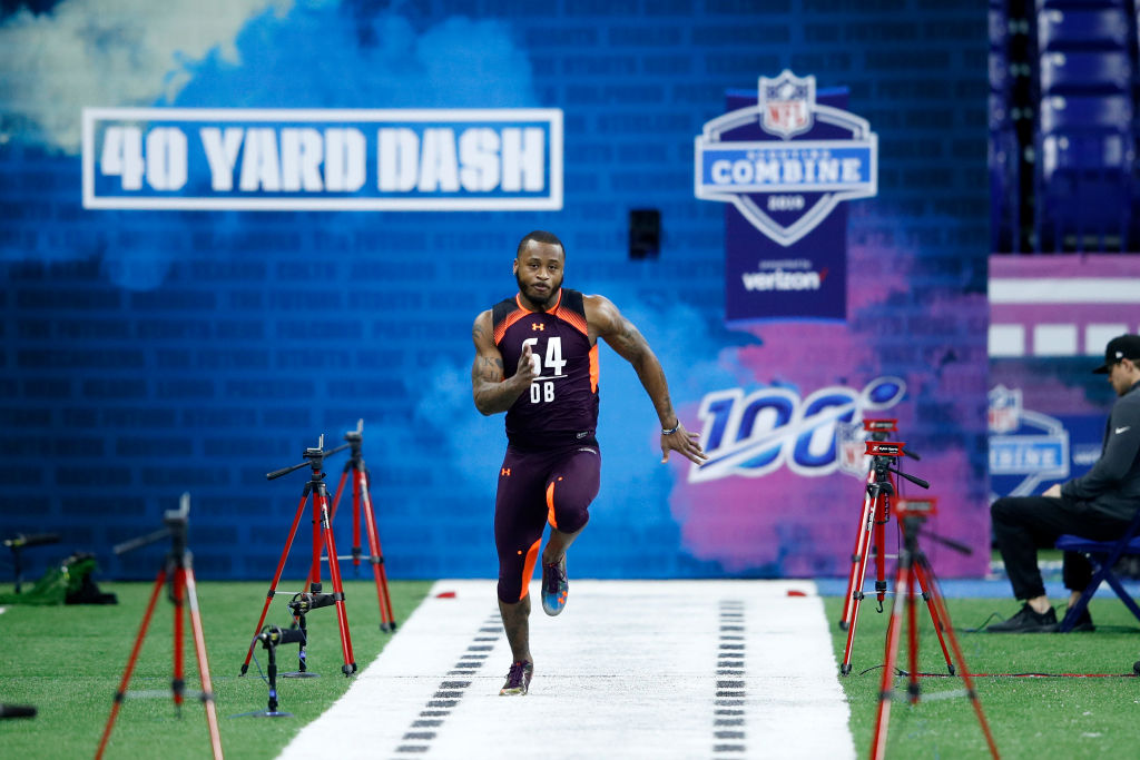 Zedrick Woods ran one of the fastest 40-yard dash times at the 2019 NFL combine.