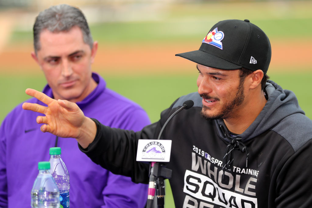 Colorado Rockies third baseman Nolan Arenado signed a huge contract extension in 2019.
