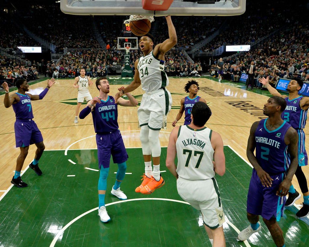 Giannis Antetokounmpo has one of the NBA's most unguardable moves