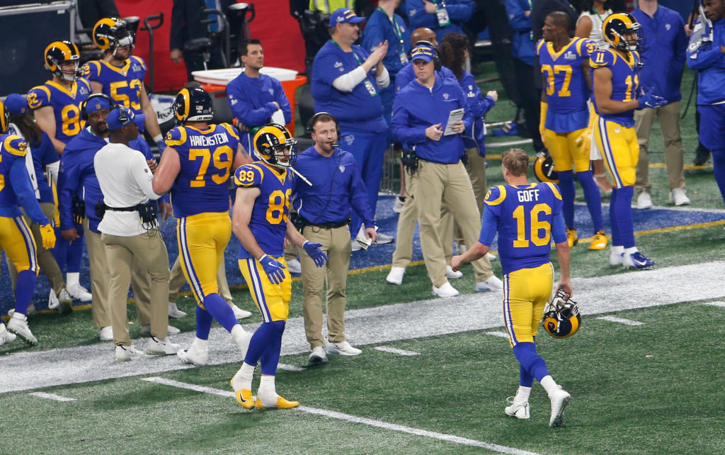 We can see the Rams being one of the NFL teams who are worse in 2019