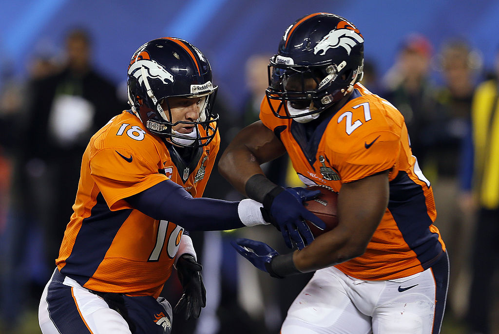 Todd Gurley plans to try a unique medical treatment to heal his knee, the same one Knowshon Moreno (right) had.