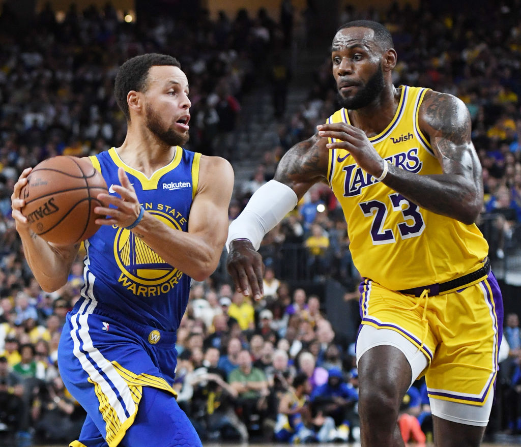 LeBron James (right) didn't like Stephen Curry (left), but now they have a good relationship